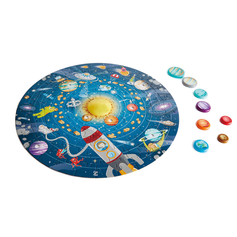हेप सौर प्रणाली पहेली | बच्चों के लिए गोल सौर प्रणाली पहेली खिलौना